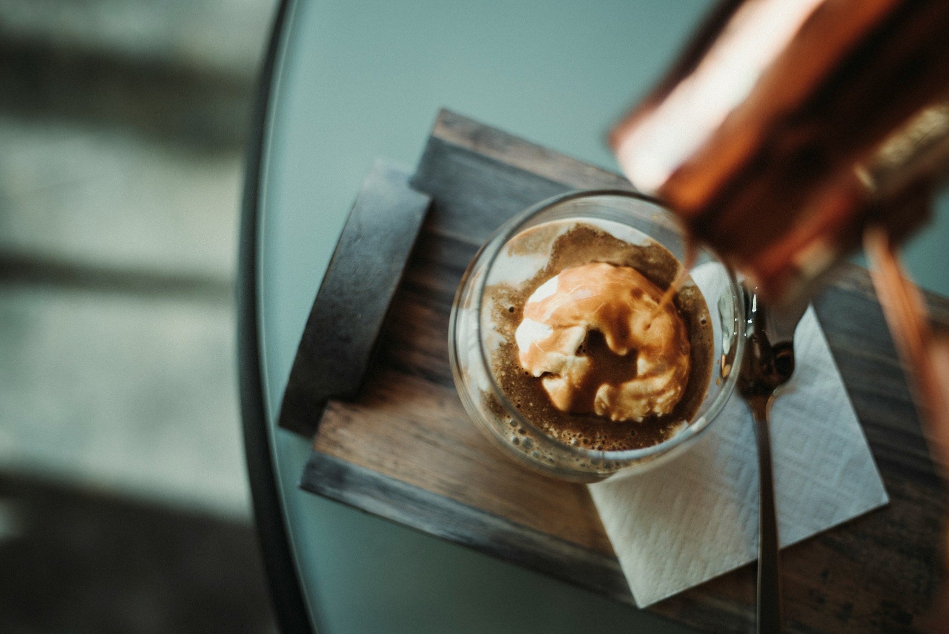 Affogato: Ein Schuss Espresso & ein Hauch Verführung