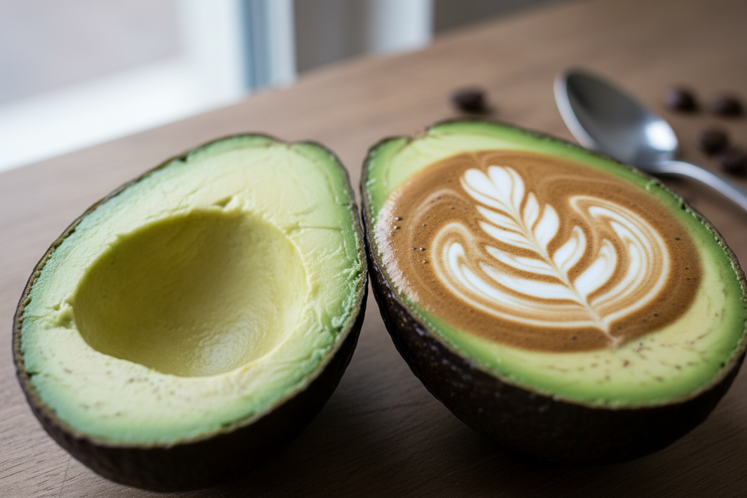 Avolatte: Voller Avocado & Cremigkeit