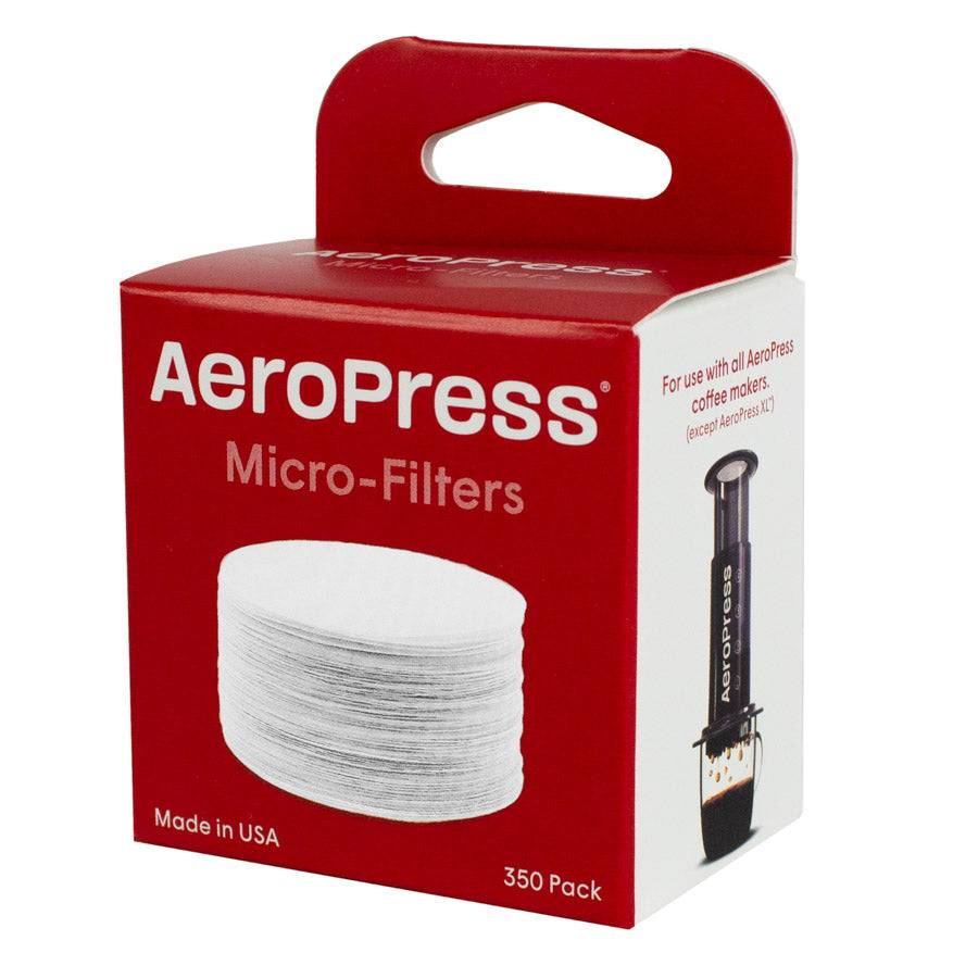 AeroPress Papier Micro-Filter 350 Stück Standard - Weiß