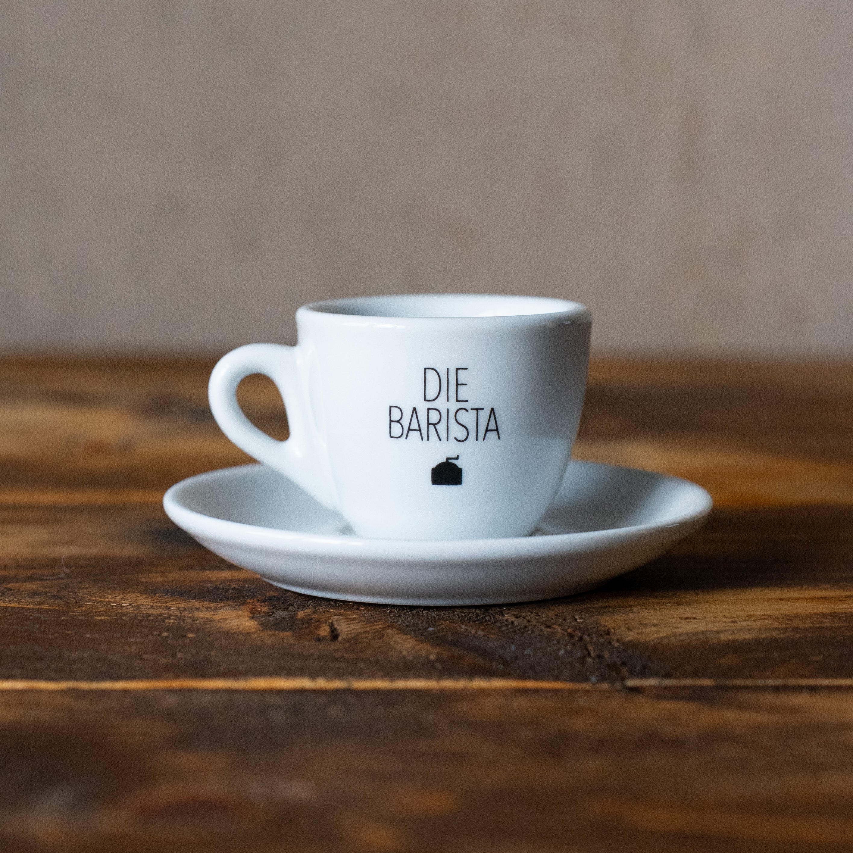 Espresso Tasse mit Untertasse