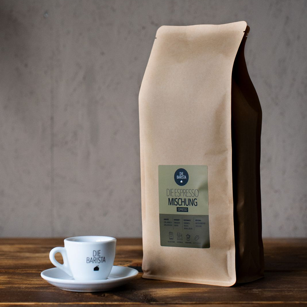 Die Espresso Mischung + Tasse