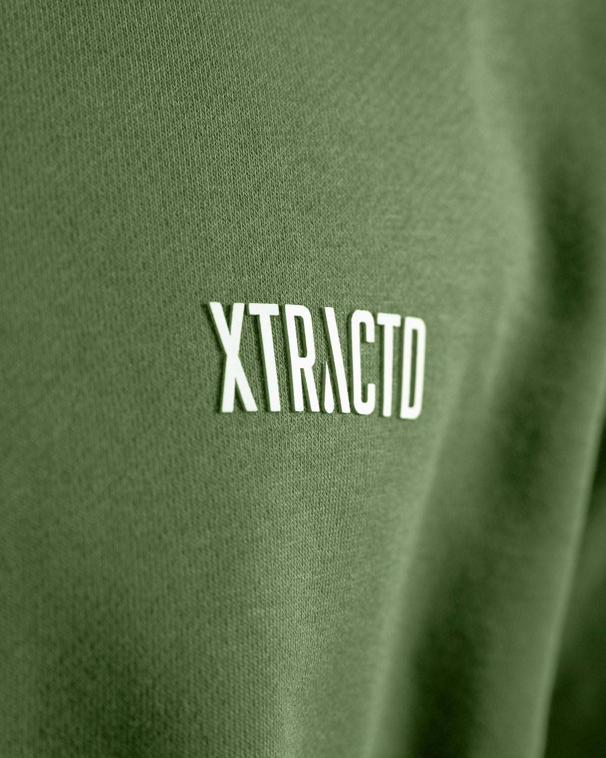 XTRACTD Hoodie 3D – Coffee Leaf – Detailansicht des Produkts
