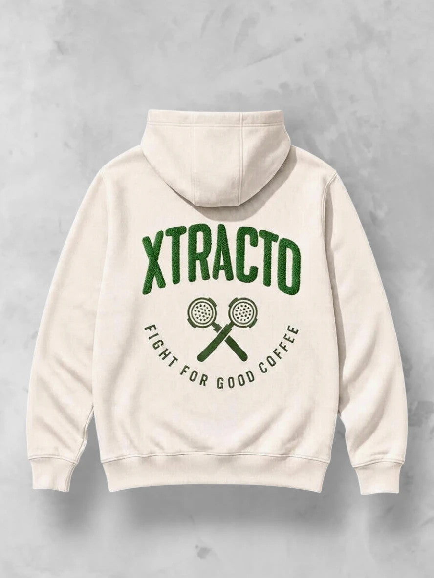 XTRACTD Hoodie 3D – Oat Milk – Detailansicht des Produkts