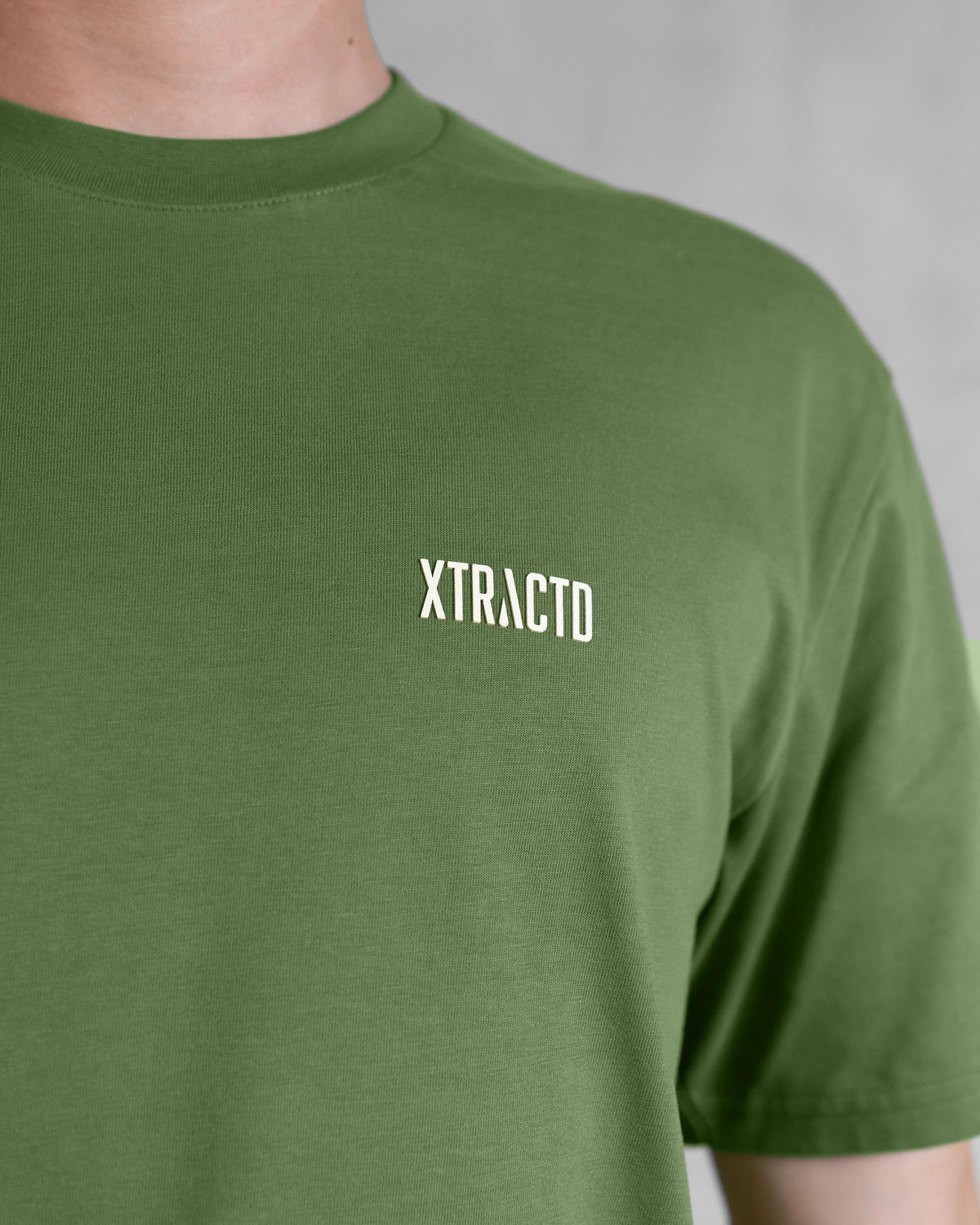 XTRACTD T-Shirt Rebellion – Coffee Leaf – Detailansicht des Produkts
